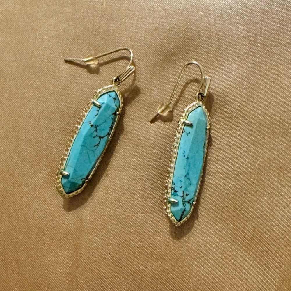 Kendra Scott Turquoise Drop Earrings
